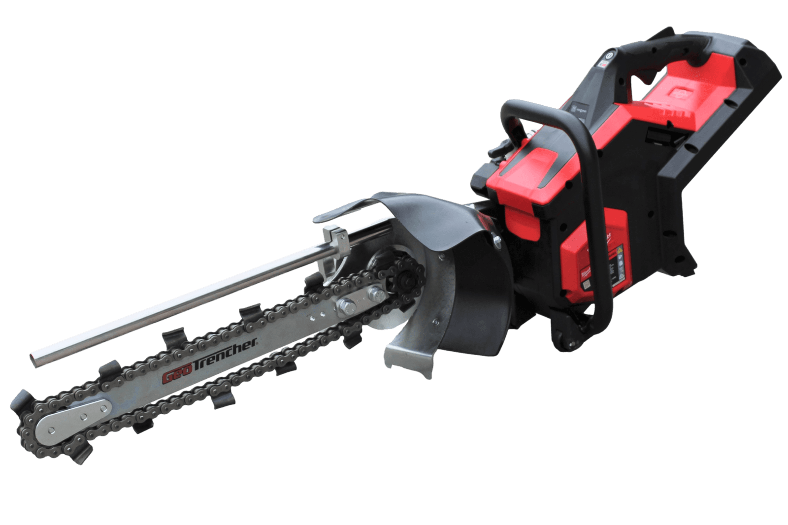Koparka łańcuchowa GeoTrencher 500 mm z przecinarką Milwaukee MX FUEL