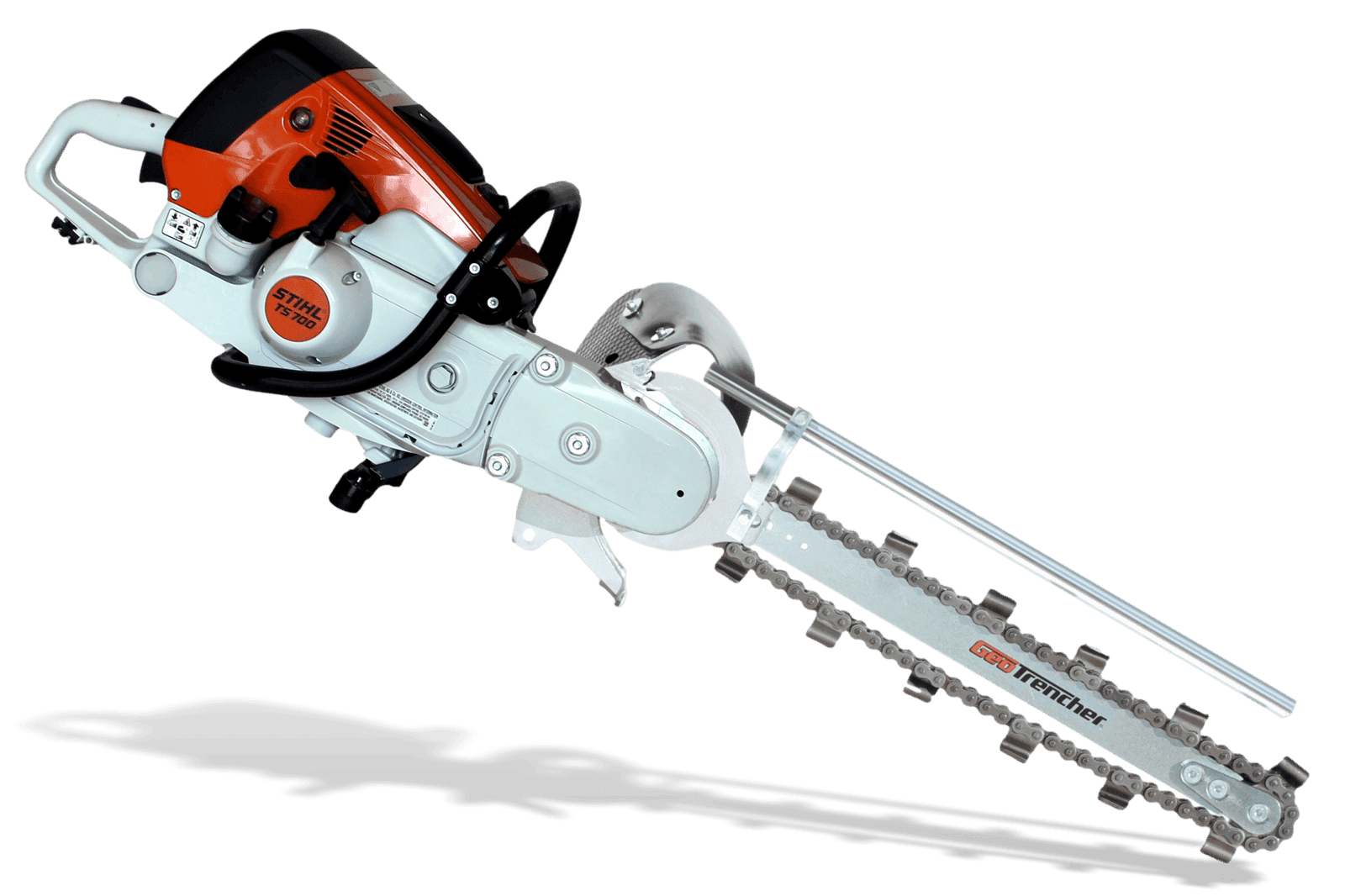 Koparka łańcuchowa GeoTrencher 500 mm z przecinarką Stihl TS 700 / Stihl TS 710i