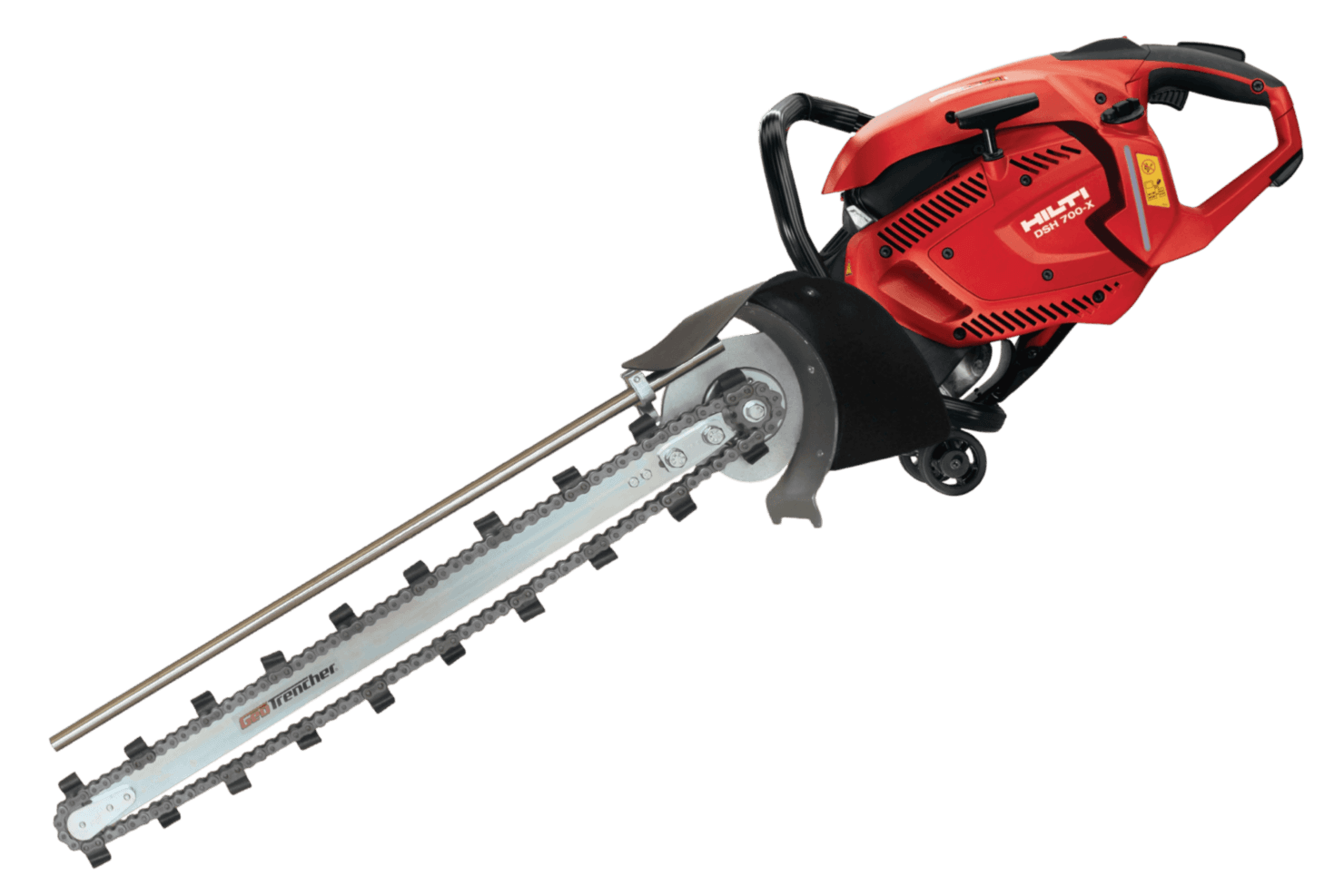 Koparka łańcuchowa GeoTrencher 700 mm z przecinarką Hilti DSH 700-X