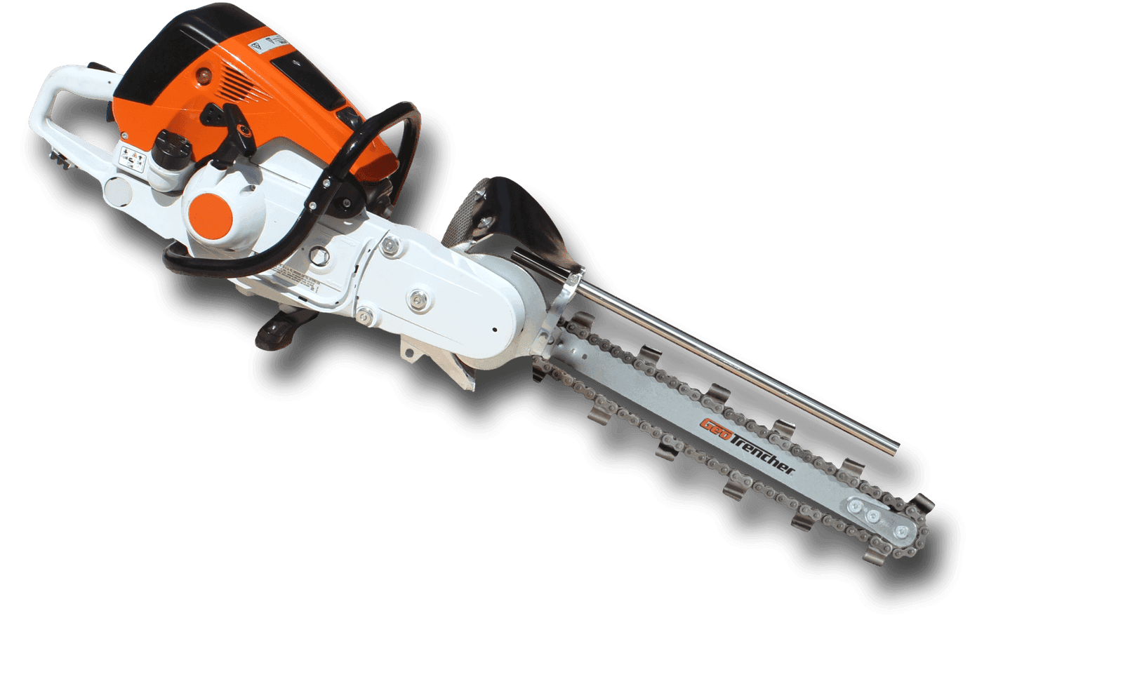 Koparka łańcuchowa GeoTrencher 500 mm z przecinarką Stihl TS 800