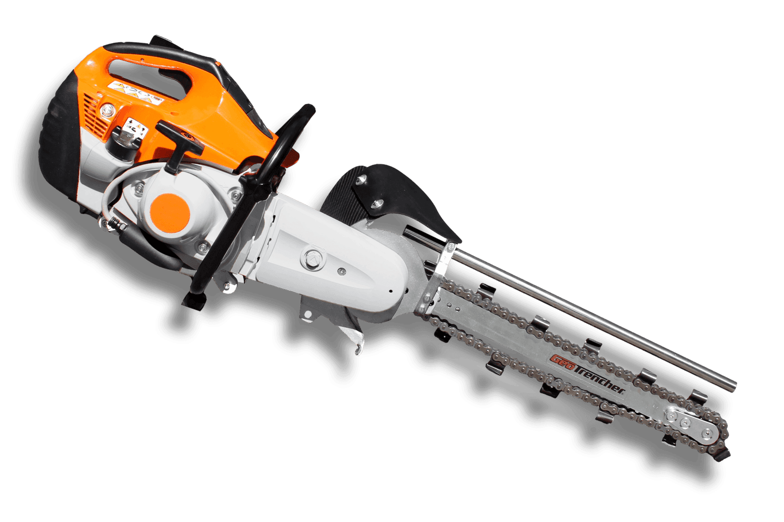Koparka łańcuchowa GeoTrencher 400 mm z przecinarką Stihl TS 420 / Stihl TS 500i